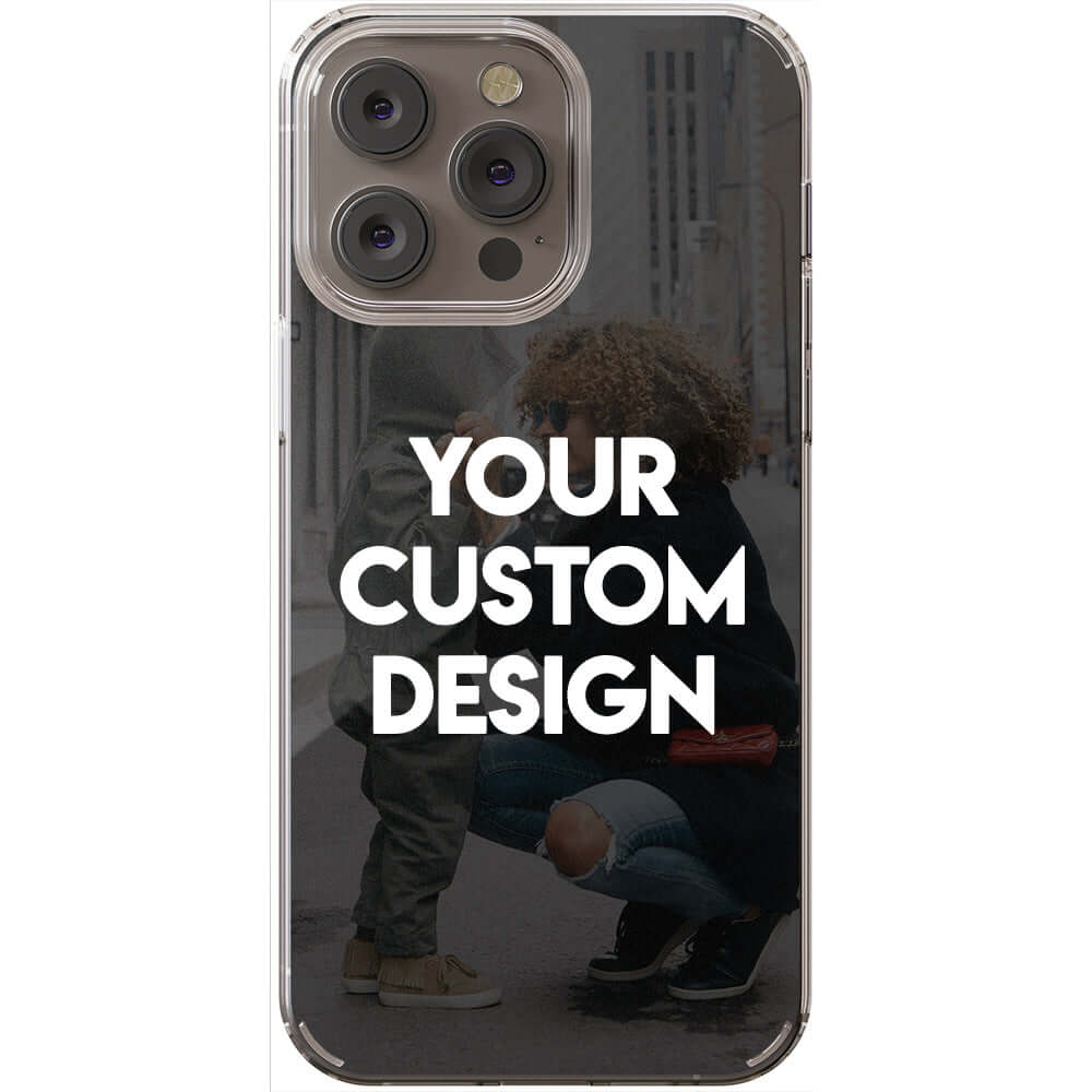 Custom iPhone Cases iPhone 14 Pro Max / Clear / glossy