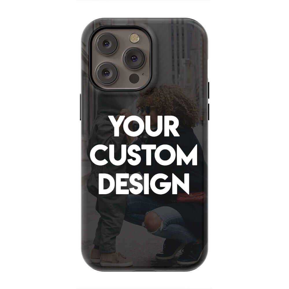 Custom iPhone Cases iPhone 14 Pro Max / Extra Protective Bumper / glossy