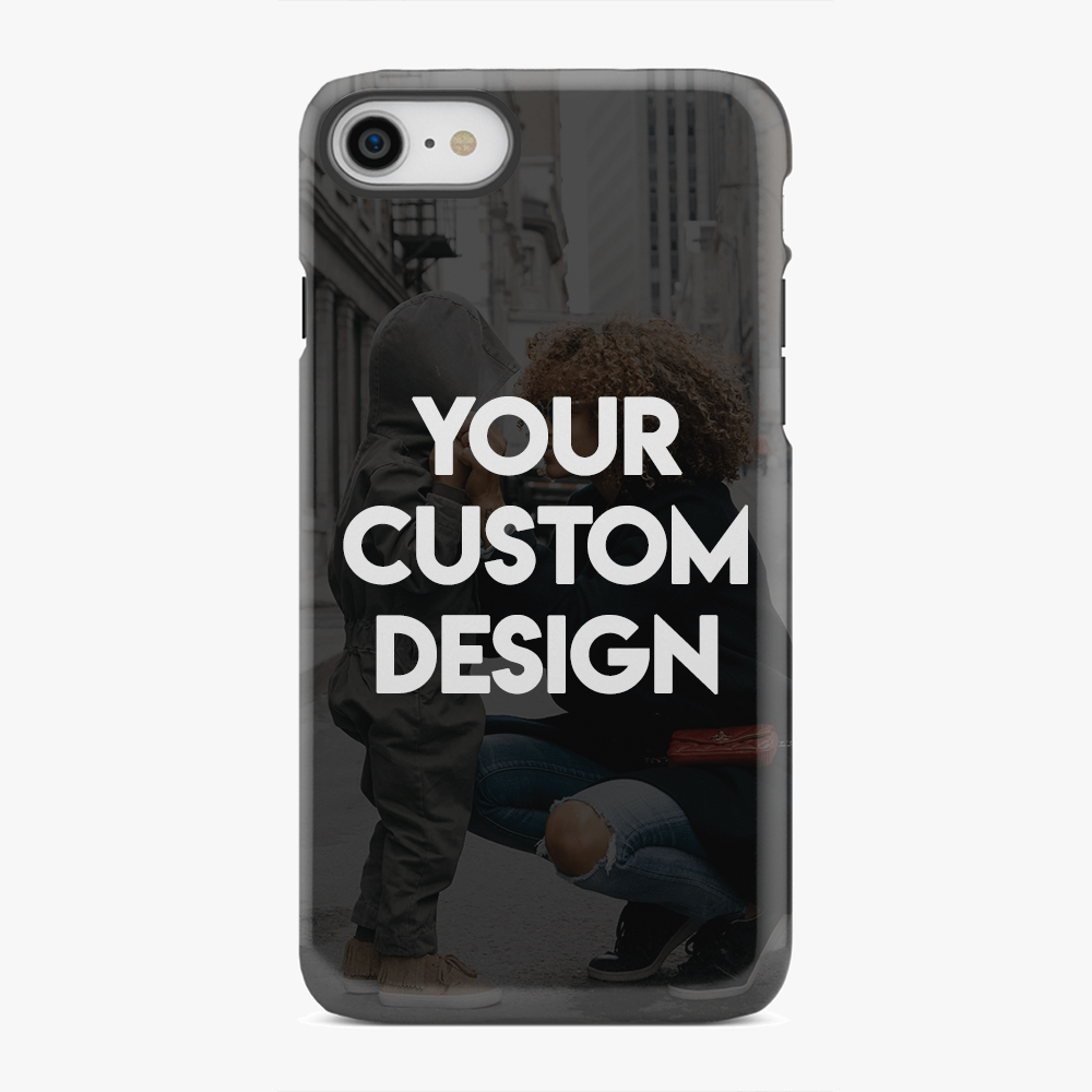 Custom iPhone Cases iPhone 8 / SE / Extra Protective Bumper / glossy